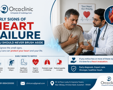 Early Signs of Heart Failure: When to See a Cardiologist in Guwahati