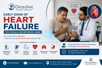 Early Signs of Heart Failure: When to See a Cardiologist in Guwahati